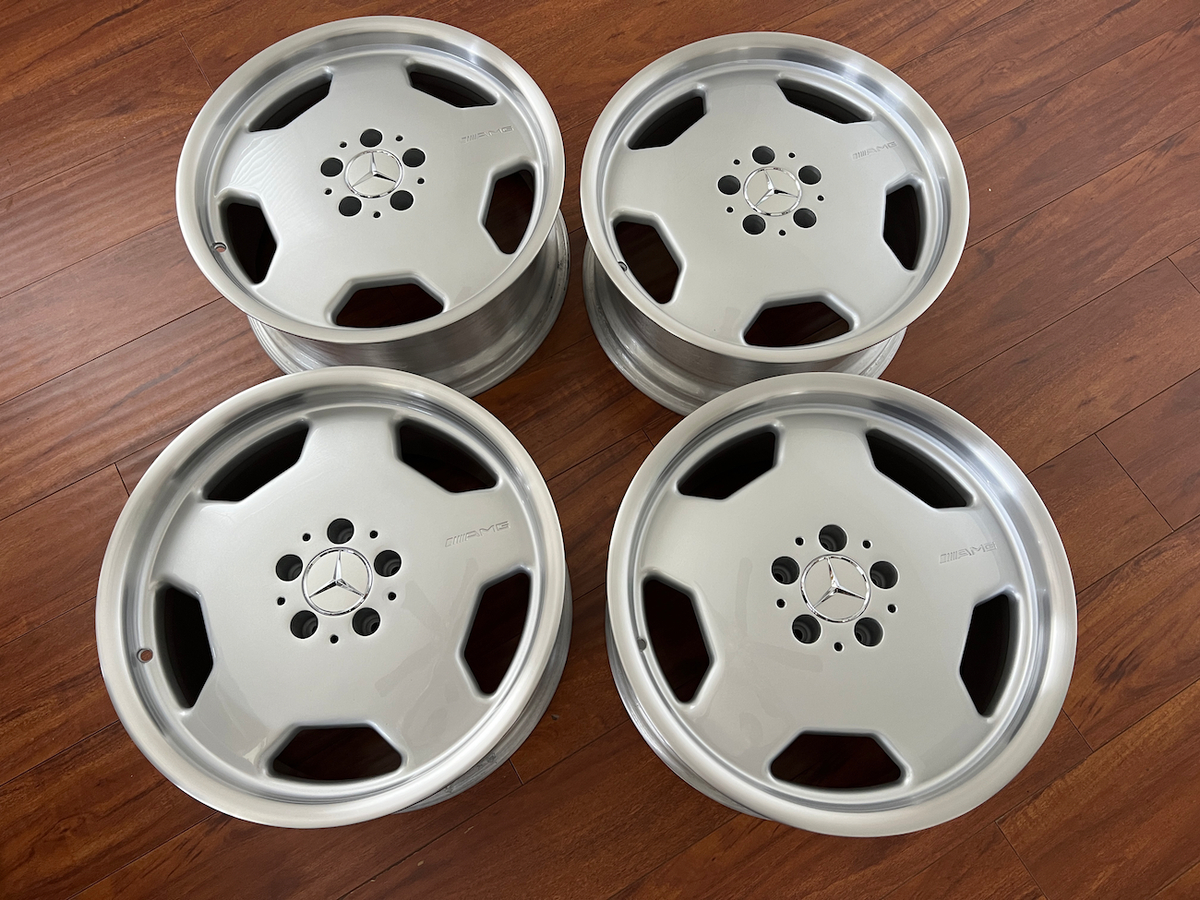 Staggered 18 Amg Aero Ii Monoblock Wheels For Sale The Mb Market