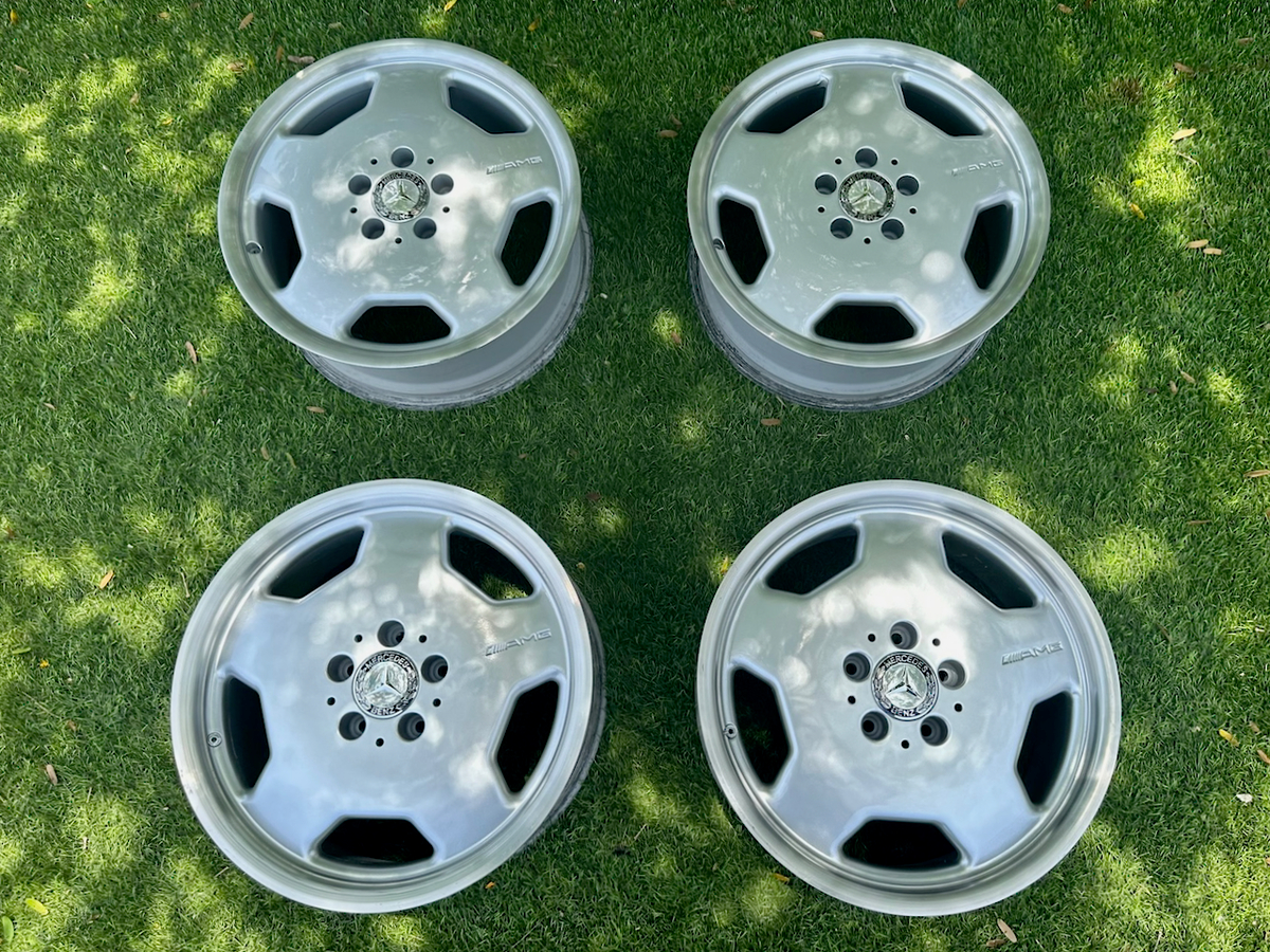 No Reserve Staggered Amg Aero Ii Monoblock Wheels For Sale The