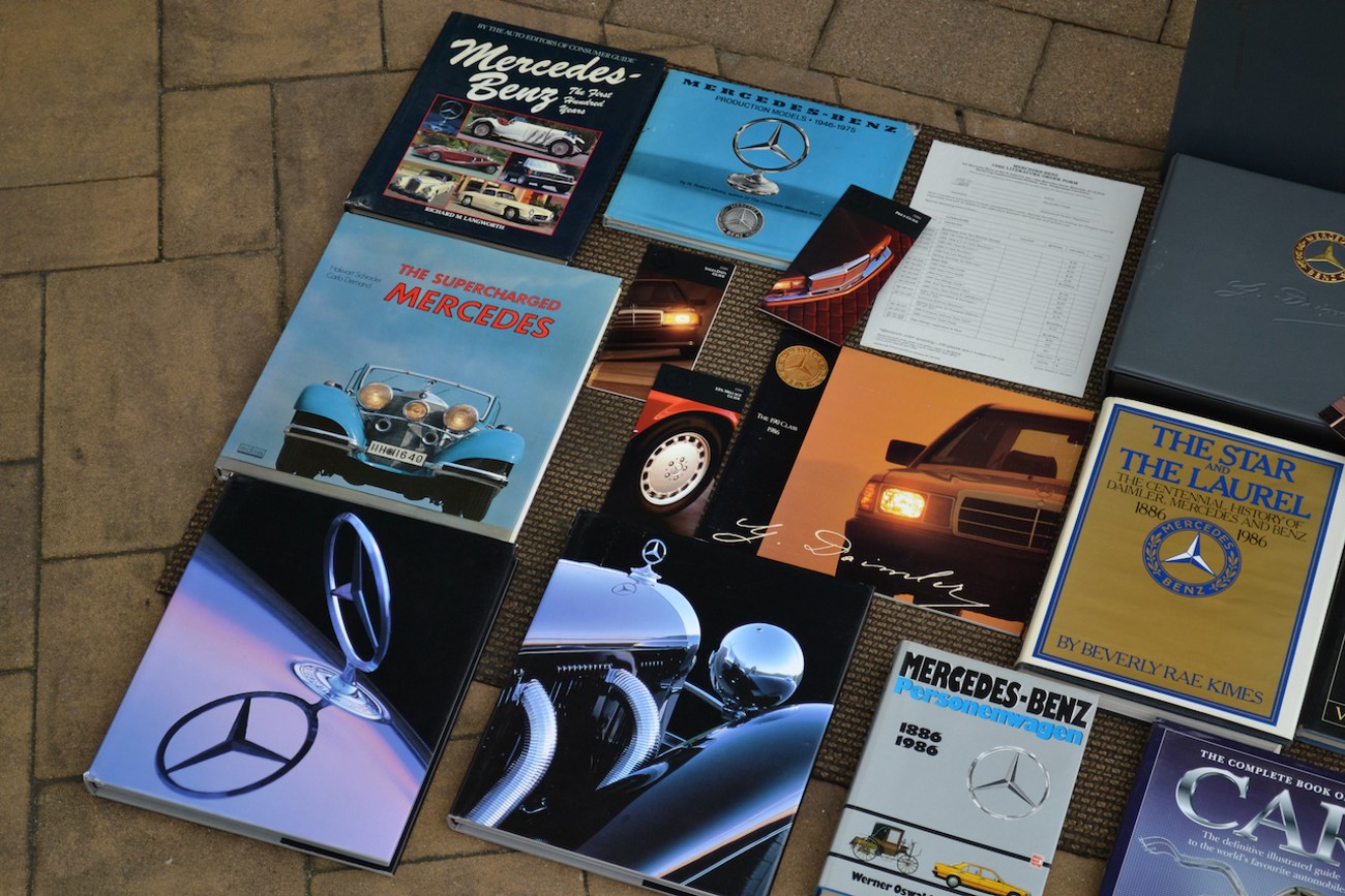 NO RESERVE: Collection of Mercedes-Benz Literature & Memorabilia