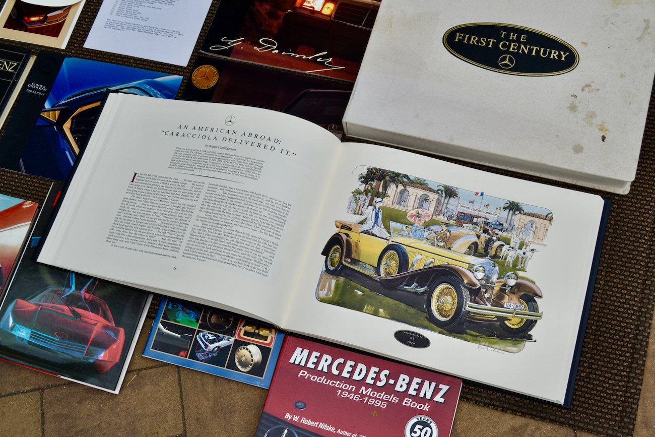 NO RESERVE: Collection of Mercedes-Benz Literature & Memorabilia
