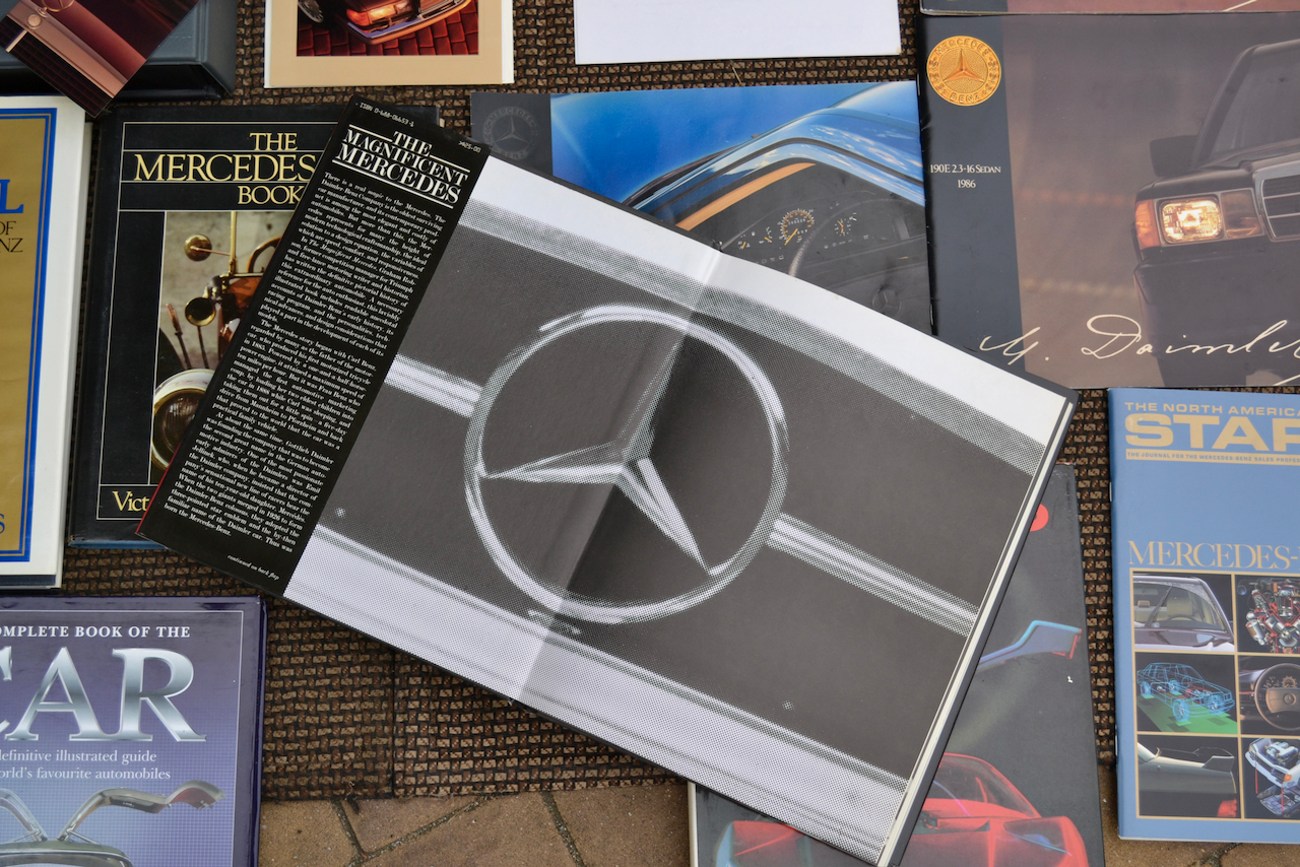 NO RESERVE: Collection of Mercedes-Benz Literature & Memorabilia