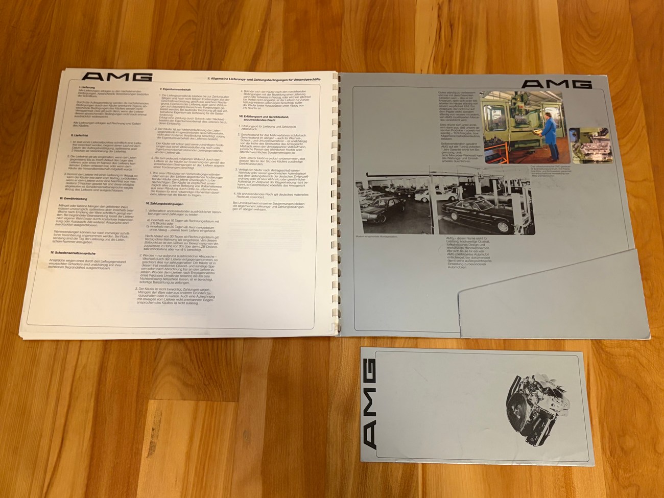 NO RESERVE: Original Pre-Merger AMG Marketing & Technical Literature ...