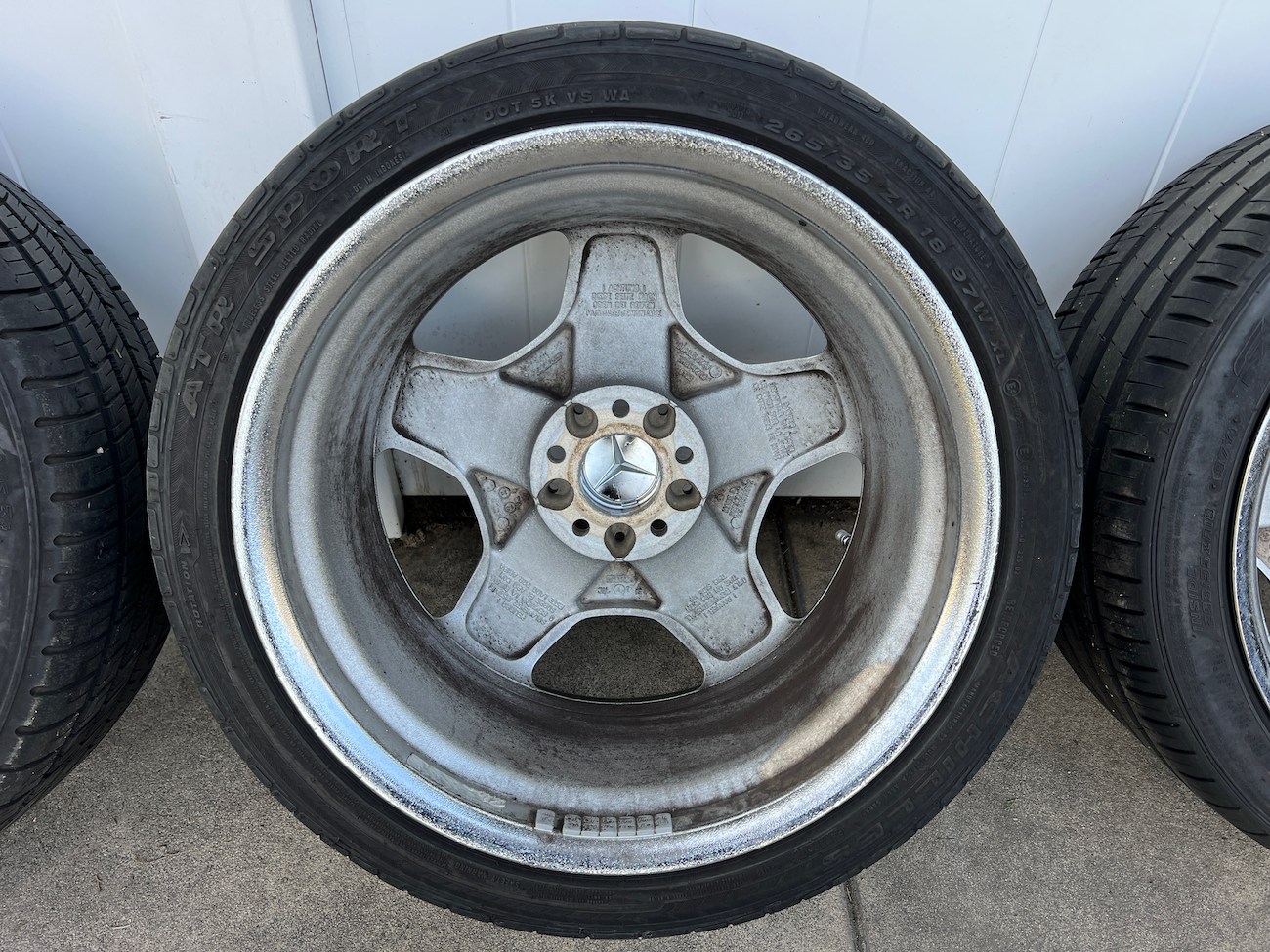 No Reserve 18 Amg Monoblock Wheels And Tires For Sale The Mb Market