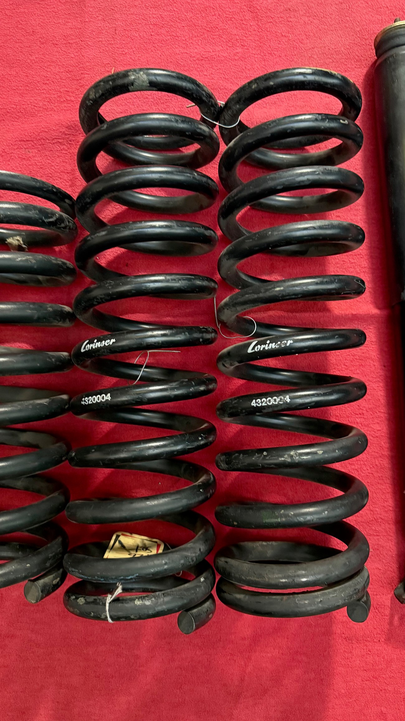 Lorinser Lowering Springs and Shocks for W126/C126 For Sale | The MB Market