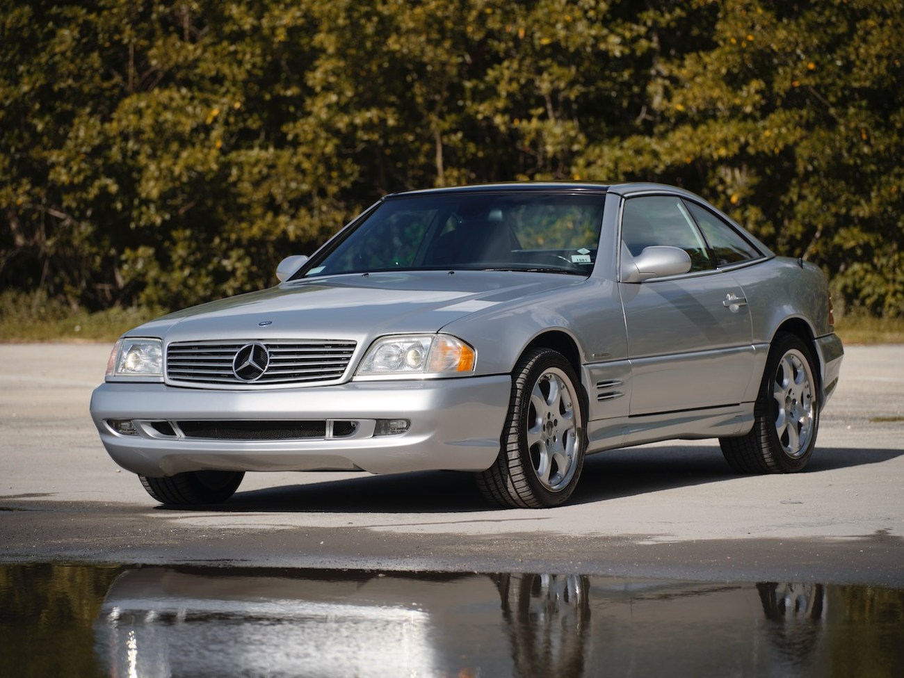 One-Owner 2002 Mercedes-Benz SL600 Silver Arrow For Sale | The MB Market