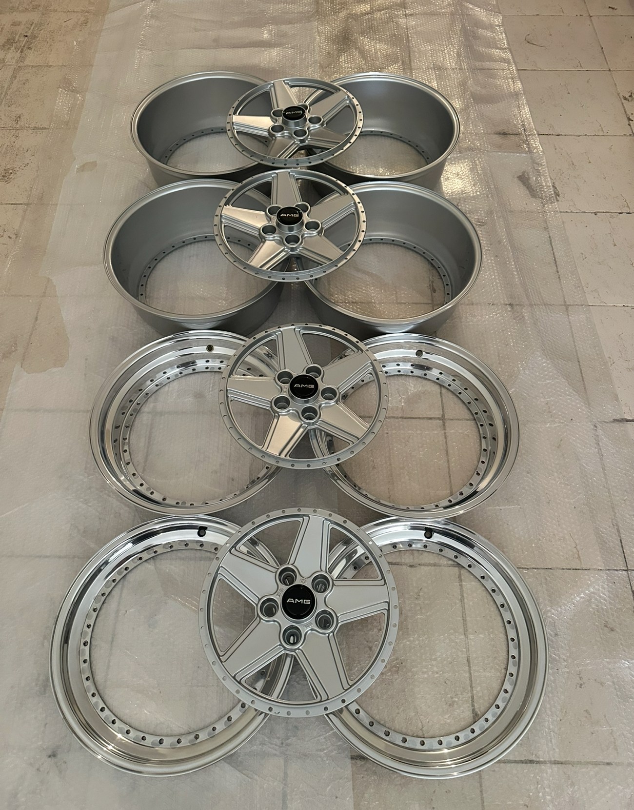 Pentogram Rims Staggered 3-Piece 17
