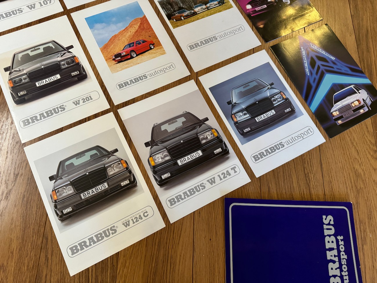 BRABUS Autosport Classic Brochures For Sale The MB Market