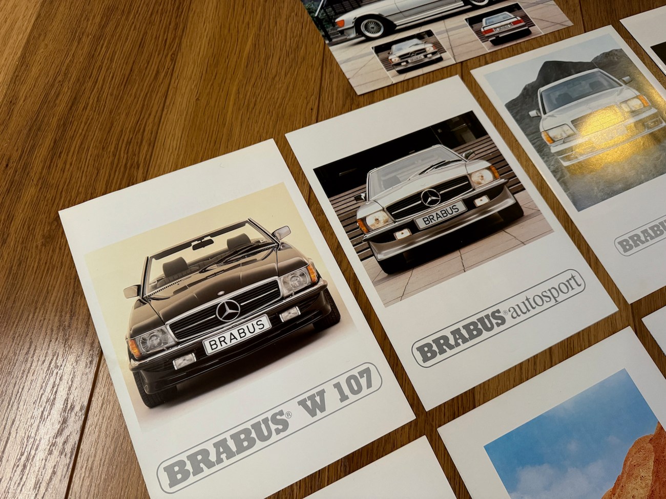 BRABUS Autosport Classic Brochures For Sale The MB Market