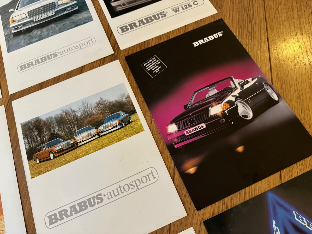 BRABUS Autosport Classic Brochures For Sale The MB Market