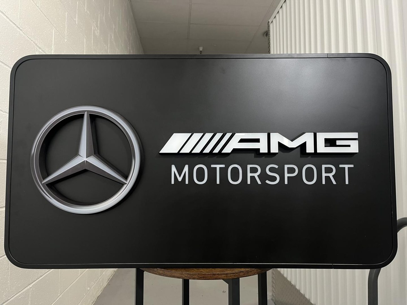 NO RESERVE: Illuminated Mercedes-Benz AMG Sign For Sale | The MB Market