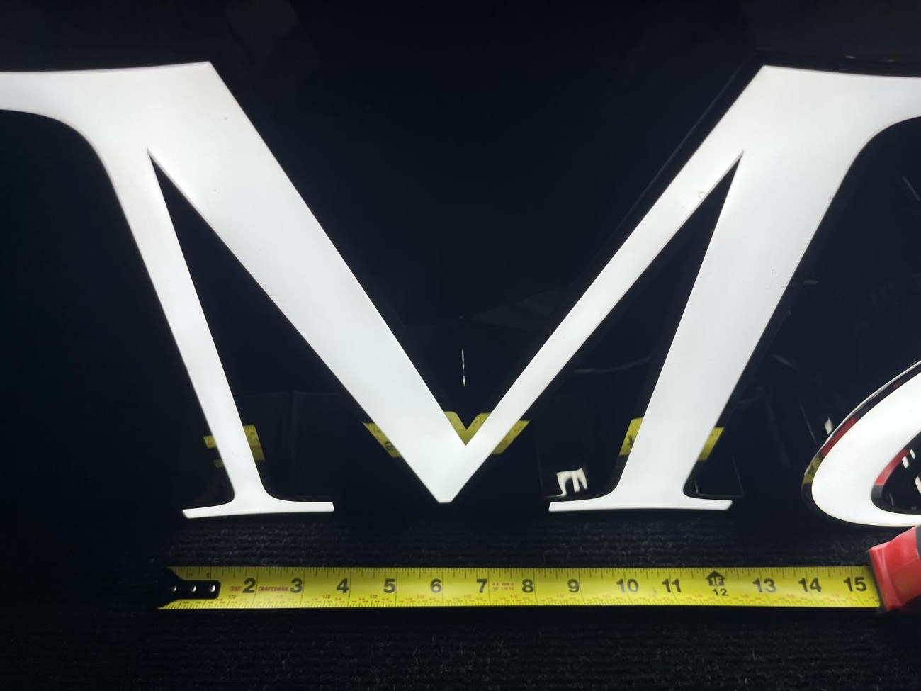 NO RESERVE: Original Mercedes-Benz Promotional Illuminated Sign For ...