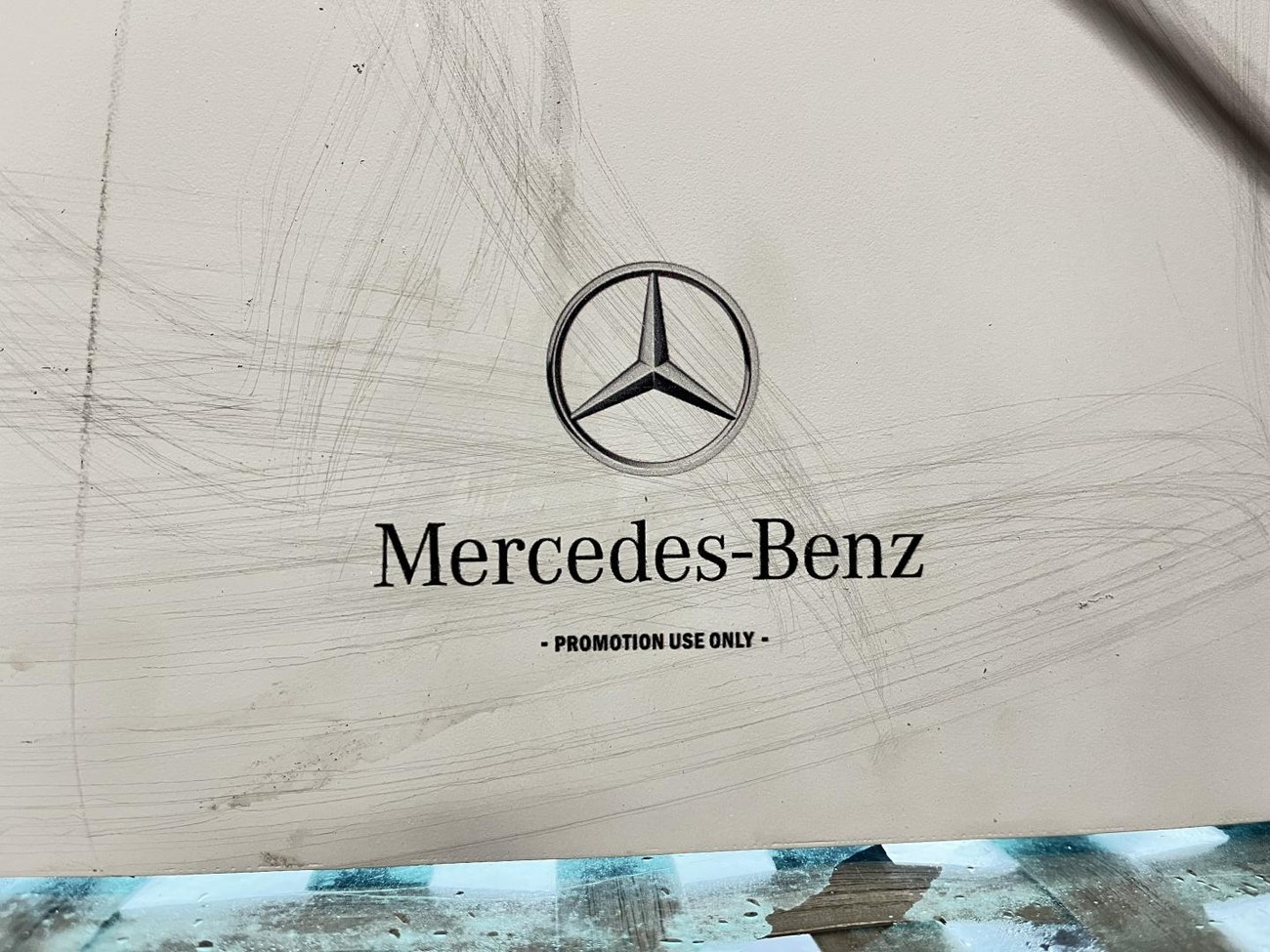 NO RESERVE: Original Mercedes-Benz/AMG Promotional Illuminated Sign For ...
