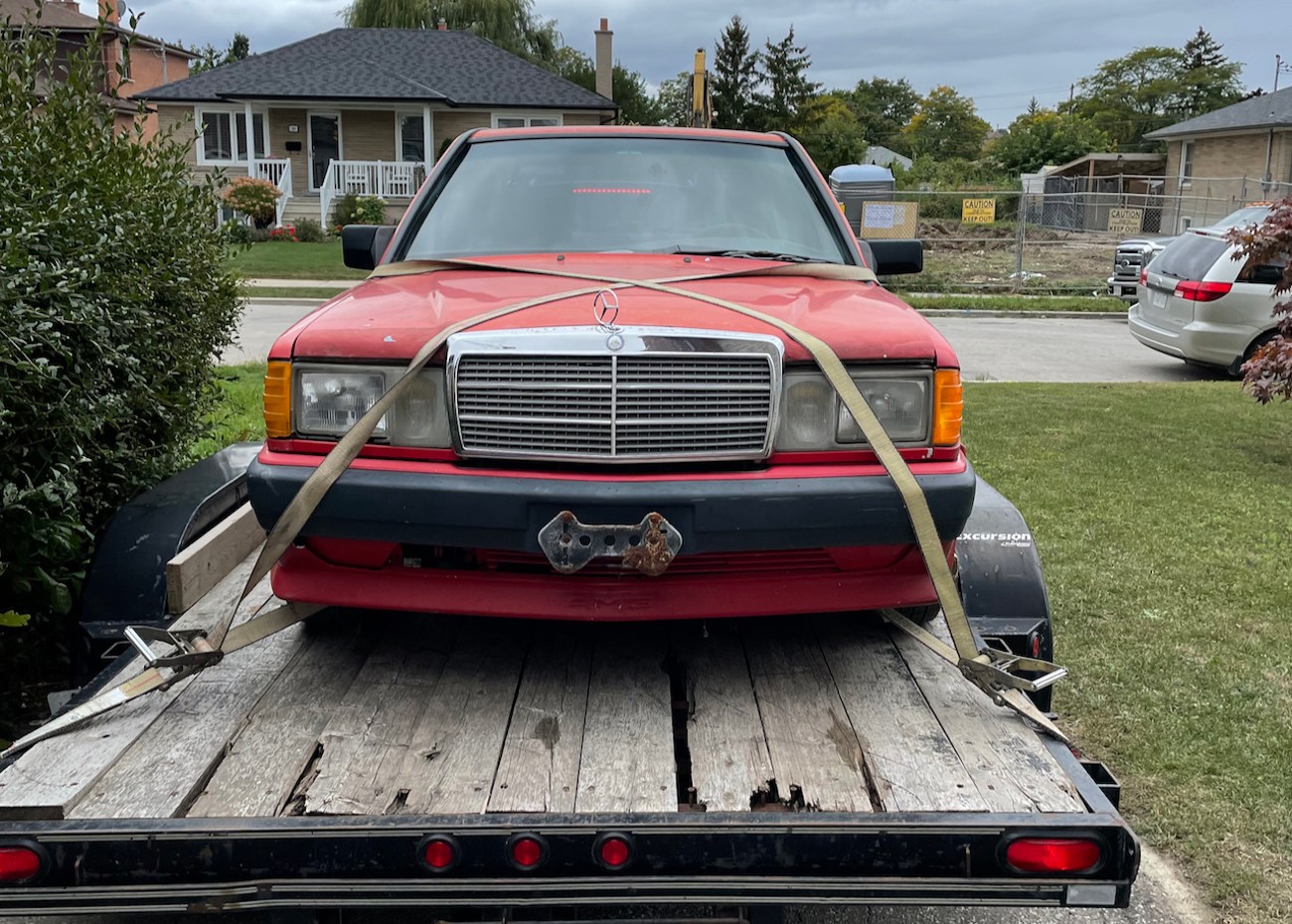 NO RESERVE: Authentic AMG W201 Mercedes 190E Body Kit For Sale | The MB ...