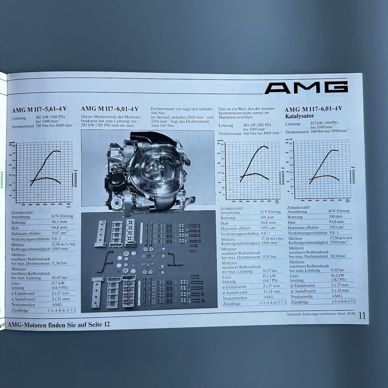 Amg Table Various Pre-Merger AMG Sales Brochures For Sale | The MB Market