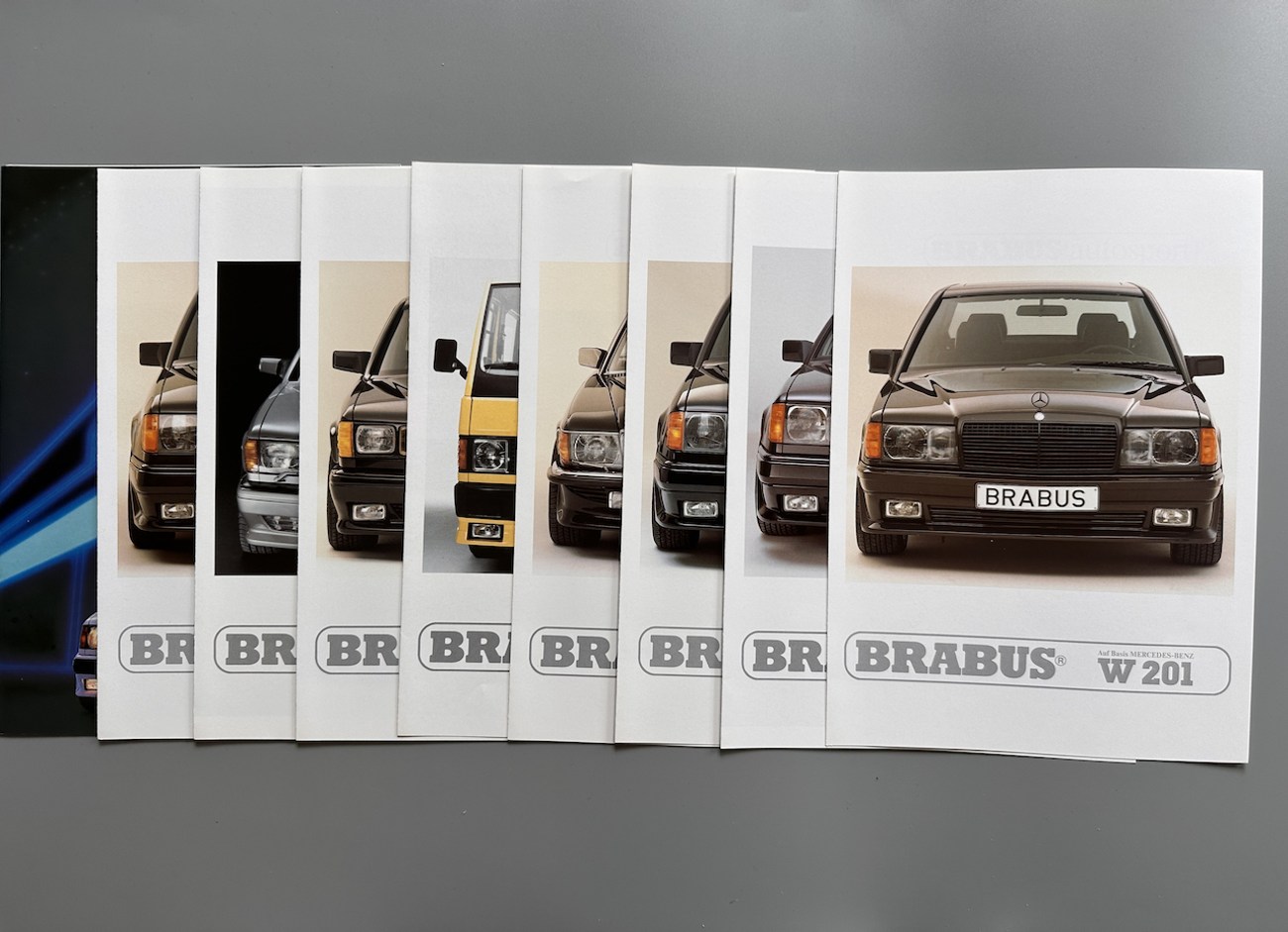 Collection of Classic BRABUS Sales Brochures & Press Releases For Sale ...