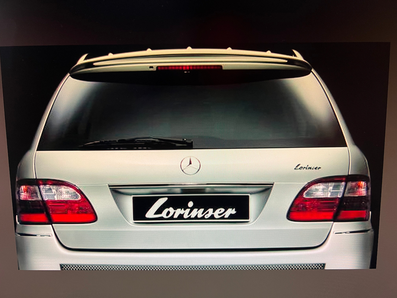 Lorinser Roof Spoiler for S211 Mercedes-Benz E-Class Wagon For Sale