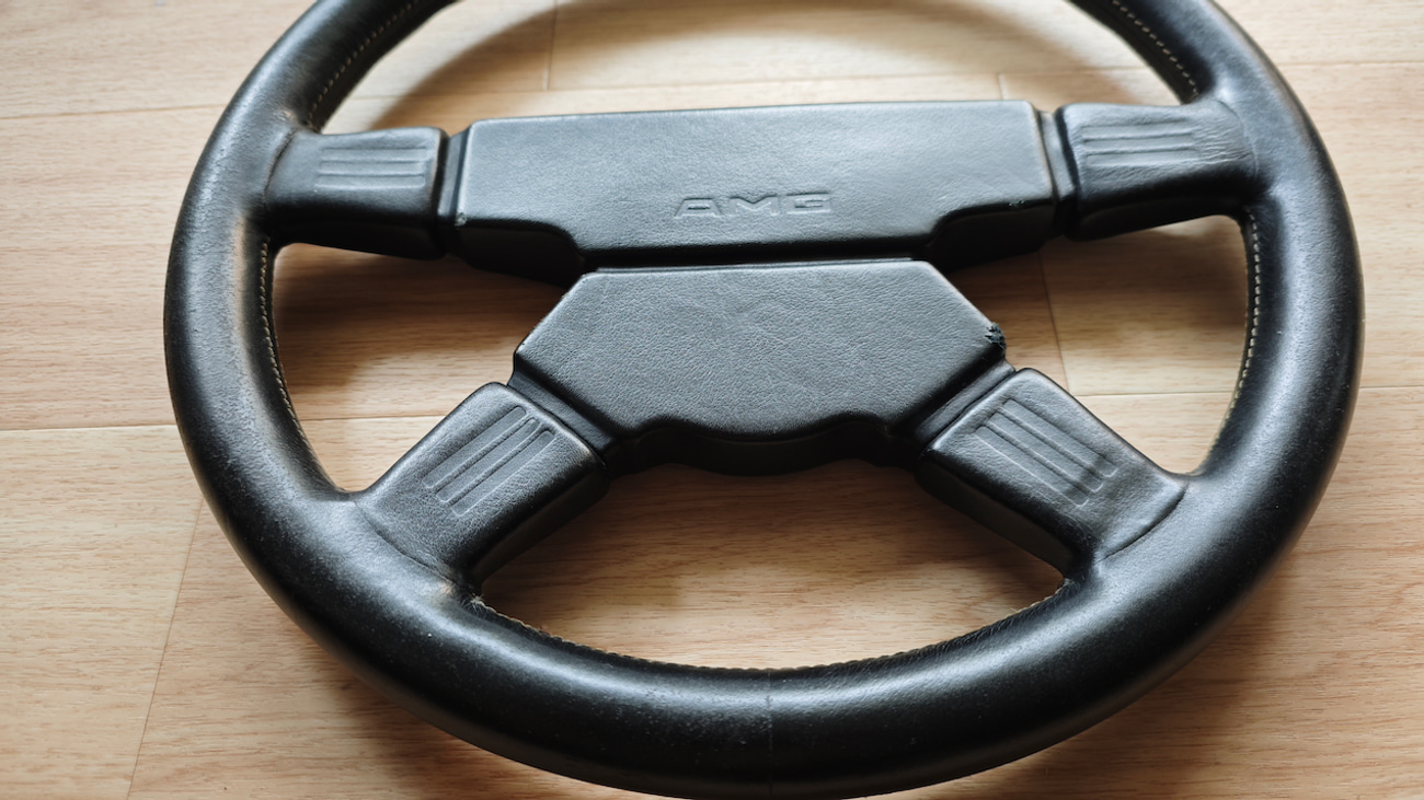 Premerger AMG Momo M38 Steering Wheel For Sale | The MB Market