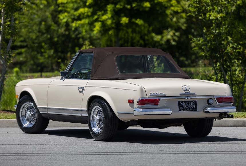 Mercedes-Benz 280 SL シルバー 1971_mercedes-