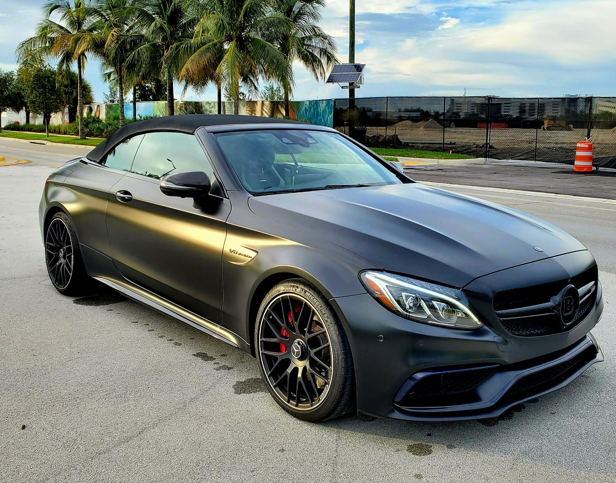 2018 MercedesAMG C63 S Cabriolet BRABUS B40600 For Sale The MB Market