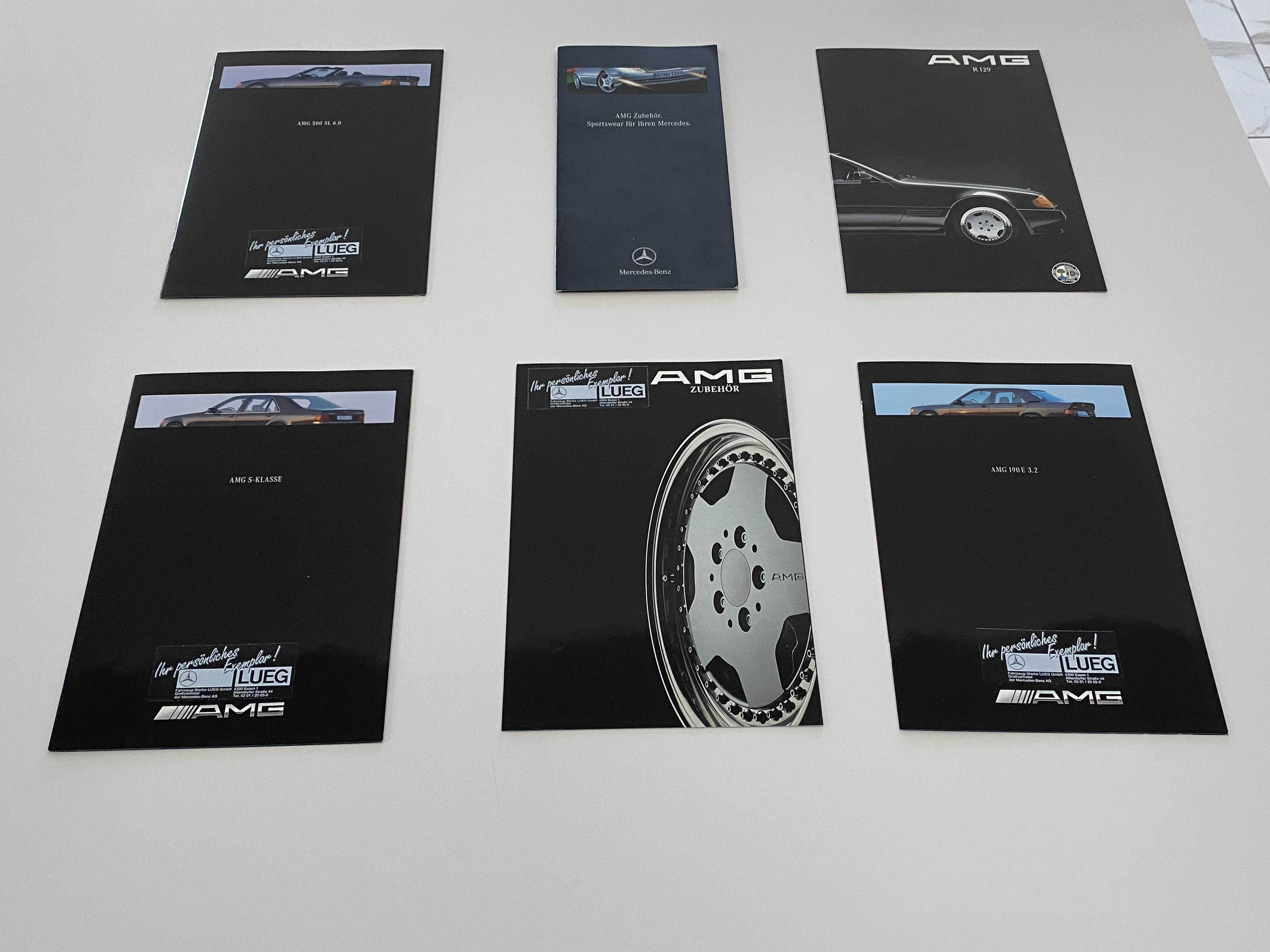 LE Mercenaire 1-4、6-8　計7冊 Lot of 6 Premerger AMG Brochures and Catalogs For Sale | The MB Market